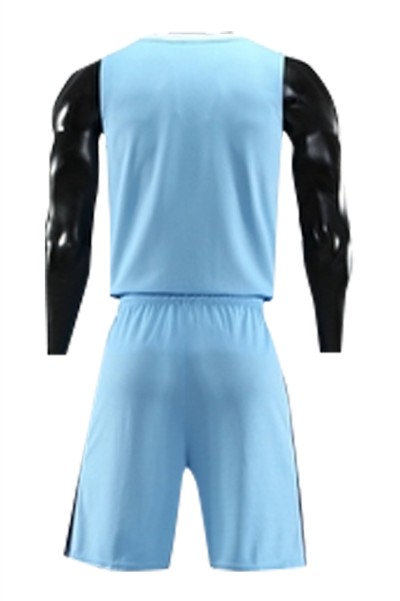 SKWTV060 custom basketball suit wave shirt design breathable wave shirt center detail view-8